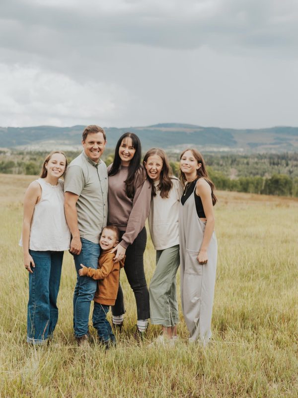 Family Pictures in the Mountains of Utah.